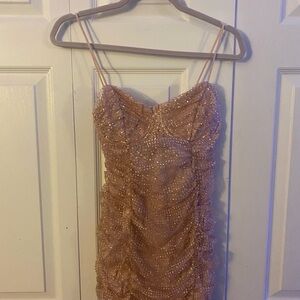 Hello Molly light pink/ nude dress